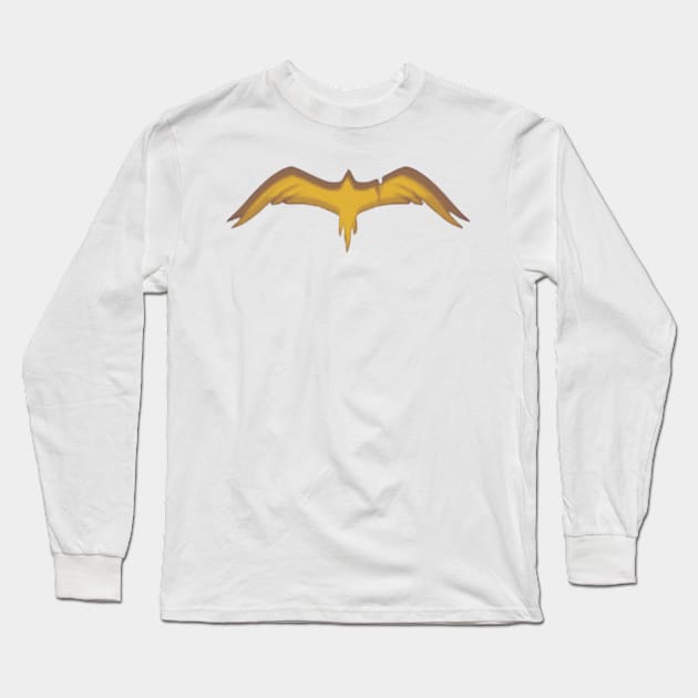 Golden Avian hunter Long Sleeve T-Shirt by TriForceDesign